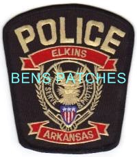 ARKANSAS,ELKINS POLICE 1_wm